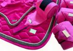 horss equestrian Horss nyeregalátét sokoldalú Velvet ló számára Barbie pink rózsaszín (182)