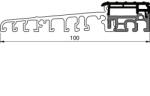 Gluske BKV teraszajtóküszöb Eifel TB-100 F1/szürke 6m (SCH-102235145)