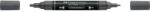 Faber-Castell Akril marker kétvégű MULTIMARK 181 Faber-Castell Payne-szürke (FC185981) - officefirst