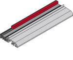 Gluske BKV Adapterprofil Eifel TB-hez műanyag szürke (SCH-102235123)