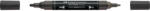 Faber-Castell Akril marker kétvégű MULTIMARK 199 Faber-Castell fekete (FC185999) - officefirst