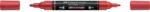 Faber-Castell Akril marker kétvégű MULTIMARK 296 Faber-Castell metál piros (FC185996) - officefirst