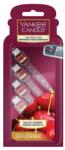 Yankee Candle Illatosító pálcikák autóhoz Yankee Candle Black Cherry 4 db