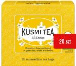 Kusmi Tea Bb Detox sárga Kusmi Tea tasak 20 db zöld tea Rooibos-szal és Mate-val