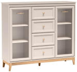 Greensite Windsor W-7 vitrin, kasmír / természetes tölgy