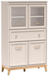 Greensite Windsor W-5 vitrin, kasmír / természetes tölgy