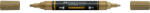 Faber-Castell Akril marker kétvégű MULTIMARK 178 Faber-Castell kávé barna - suplix