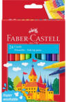 Faber-Castell Rostirón, filctoll készlet, kastélyos Faber-Castell 24 klf. szín - suplix