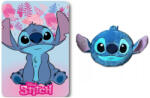  Disney Lilo és Stitch, A csillagkutya Paradise Smile polár takaró és forma párna szett (EKING0809)