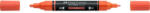 Faber-Castell Akril marker kétvégű MULTIMARK 115 Faber-Castell narancs (68268) - irodaszerpiac
