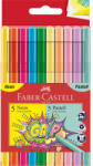 Faber-Castell Rostirón, filctoll készlet, GRIP neon+pasztell Faber-Castell 10 klf. szín (68249) - irodaszerpiac