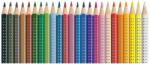 Faber-Castell Színes ceruza készlet háromszögletű GRIP Faber-Castell 24klf. szín (68131) - irodaszerpiac