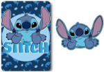  Disney Lilo és Stitch, A csillagkutya Feather Belly polár takaró és forma párna szett (EKING0805)