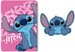 Disney Lilo és Stitch, A csillagkutya Wave Belly polár takaró és forma párna szett (EKING0807)