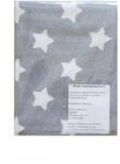 Vaganza Flanel pelenka mintás 75x75cm - Szürke/Fehér Csillag (5999120527441)