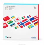 PIXIO építőkockák 111 Flags (30105)