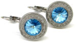 GÖRÖG kapcsos fülbevaló (aquamarine) (202106124)