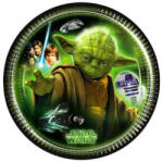 George Lucas Star Wars papírtányér, party tányér 8 DARABOS, 20 cm Nr7