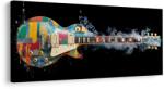 Dovido Tablou chitară electrică colorată - 60x30