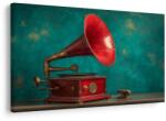 Dovido Tablou gramofon istoric în interior - 30x20