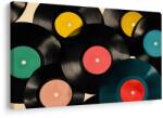 Dovido Tablou discuri de vinil retro muzicale - 150x100