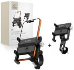 Tech-Protect V5 suport pentru telefon pentru bicicletă, negru