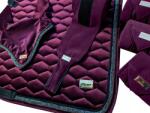 horss equestrian Horss nyeregalátét sokoldalú Velvet ló számára Merlot bordó (26)