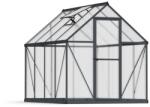 Canopia Seră din policarbonat Canopia Mythos 1.85 X 2.47 m - Structură gri și panouri Twinwall