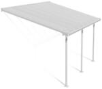 Canopia Copertina terasa Feria 3X4.25 aluminiu alb transparent - Canopia