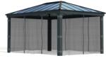 Canopia Set perdele pentru gazebo Dallas 3.6 X 5 - 440cm - Canopia (706599)