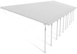 Palram Copertina terasa Feria 4X14.56 aluminiu, alb transparent - Canopia (702664)