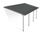 Canopia Copertina terasa Capri 739 × 295-299 × 260-305 cm aluminiu GRI inchis - Canopia