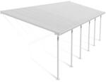 Palram Copertina terasa Feria 3 X 9 aluminiu alb transparent - Canopia (702650)