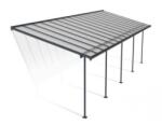 Palram Copertina terasa Sierra 3 X 9 aluminiu GRI inchis - Canopia (703190)