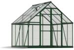 Canopia Seră Canopia Balance 2, 44 X 2, 44 m Policarbonat - Structură Verde & Panouri Hibrid