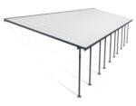 Palram Copertina terasa Feria 4X14.56 aluminiu, GRI transparent - Canopia (704663)