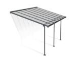 Canopia Copertina terasa Sierra 3 X 4 m, aluminiu GRI inchis - Canopia (702639)
