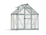 Canopia Sera din policarbonat Hybrid 1.85 X 1.26m Palram -Argintiu- Canopia