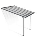 Canopia Copertina terasa Sierra 3 X 3 m, aluminiu GRI inchis - Canopia