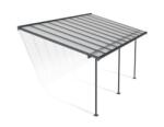 Palram Copertina terasa Sierra 3 X 6 aluminiu GRI inchis - Canopia (703187)