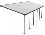 Canopia Copertina terasa Feria 3 X 9 m, aluminiu GRI inchis - Canopia