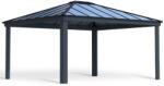 Canopia Carport auto din aluminiu Canopia Colorado 4.9X4.3 m - Gri închis / Gri opac (707322)