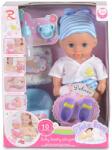 Moni Пишкаща кукла Moni Toys - Синя, 31 cm (108319) - baby