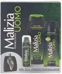  Caseta Cadou, Malizia, Gel de Dus 250 ml, Sp50 ml, Deo175 ml, Borseta Uomo Vetyver (171437)