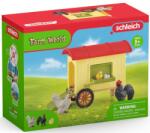 Schleich Игрален комплект Schleich Farm World - Мобилен кокошарник (42572-55887)