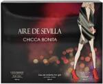  Caseta Cadou, Aire de Sevilla, EDT 100 ml, Cr100 ml, Gel de Dus 100 ml Chicca Bonita (168639)