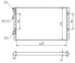 MTR Radiator, racire motor MTR 13054360 (13054360) - automobilus