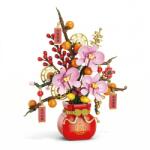  Set de Constructie, Flippy, Vaza Decorativa cu Flori, 818 piese, 6+ ani, Planta Artificiala, Decor Floral Elegant, Idee de Cadou pentru Femei, Cadou pentru Iubita si Pasionatii de Jocuri de Constructi