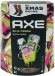  Caseta Cadou, Axe, Deo150 ml, Gel de Dus 250 ml, Sosete Epic Fresh (169082)