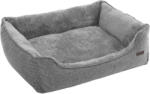  FEANDREA Pat pentru caini, cu margini groase ridicate, antiderapant, husa detasabila, marime L, 90x75x25cm, gri (EZ-PGW11GG)